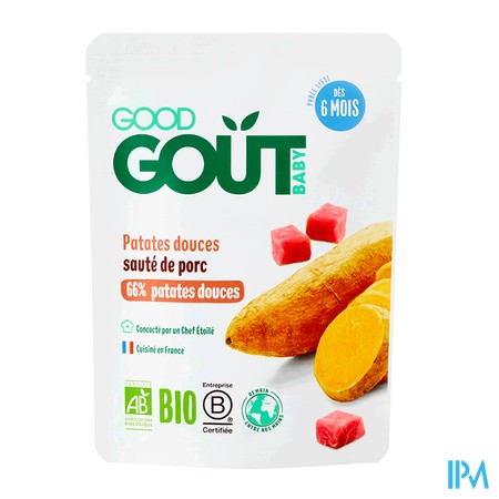 vignette GOODGOUT PATAT DOUC/SAUTE PORC190G