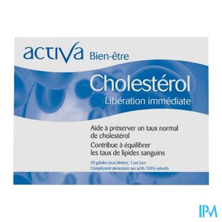 produit ACTIVA BIEN-ETRE CHOLESTER GELUL30
