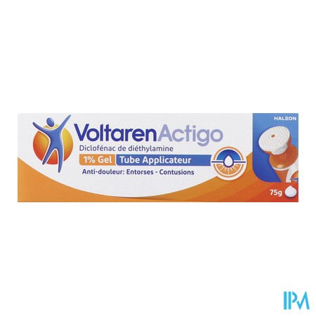 produit VOLTARENACTIGO 1% GEL TUB APPL 75G