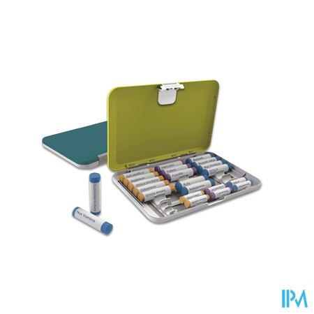 vignette PILBOX HOMEO PILULIER TURQUOISE