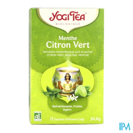 vignette YOGI TEA MENTHE CITRON VERT BIO - 17SACH