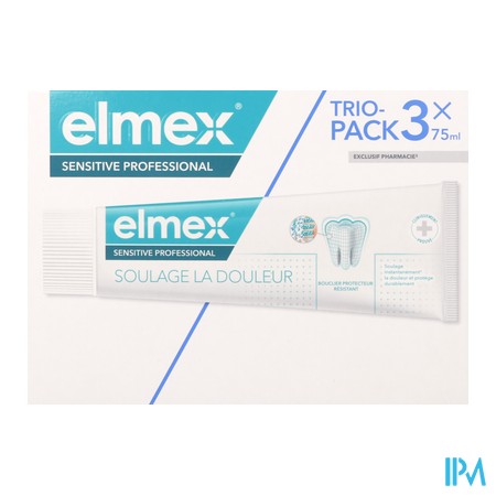 vignette ELMEX SENSITIVE PROFESSIONNAL DENT TRIPAC