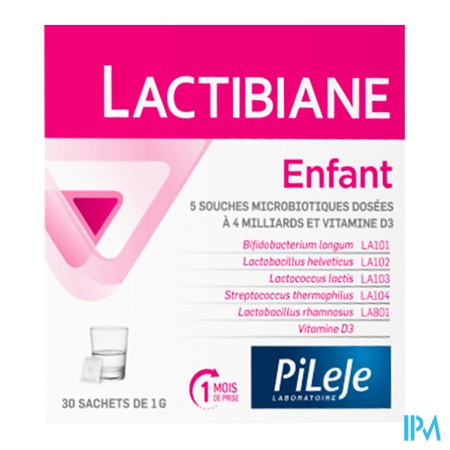 produit PILEJE LACTIBIANE ENFANT       1G S30