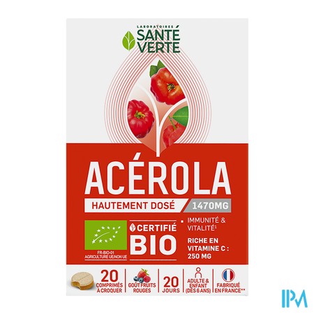 vignette SV TONIPHYTA ACEROLA 20 CPR