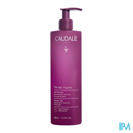 vignette CAUDALIE GEL DCHE THE/VIGNE 400ML
