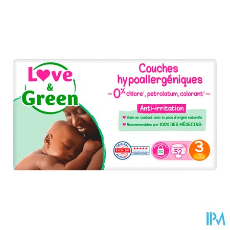vignette LOVE &amp; GREEN COUCHES HYPOALLERG T3 X52