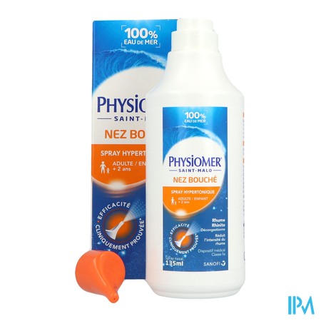 produit PHYSIOMER SOL HYPERT AD E135ML