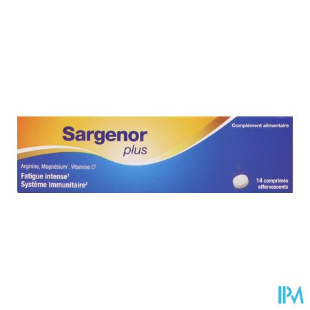 vignette SARGENOR PLUS VITC MG 14CP EFF