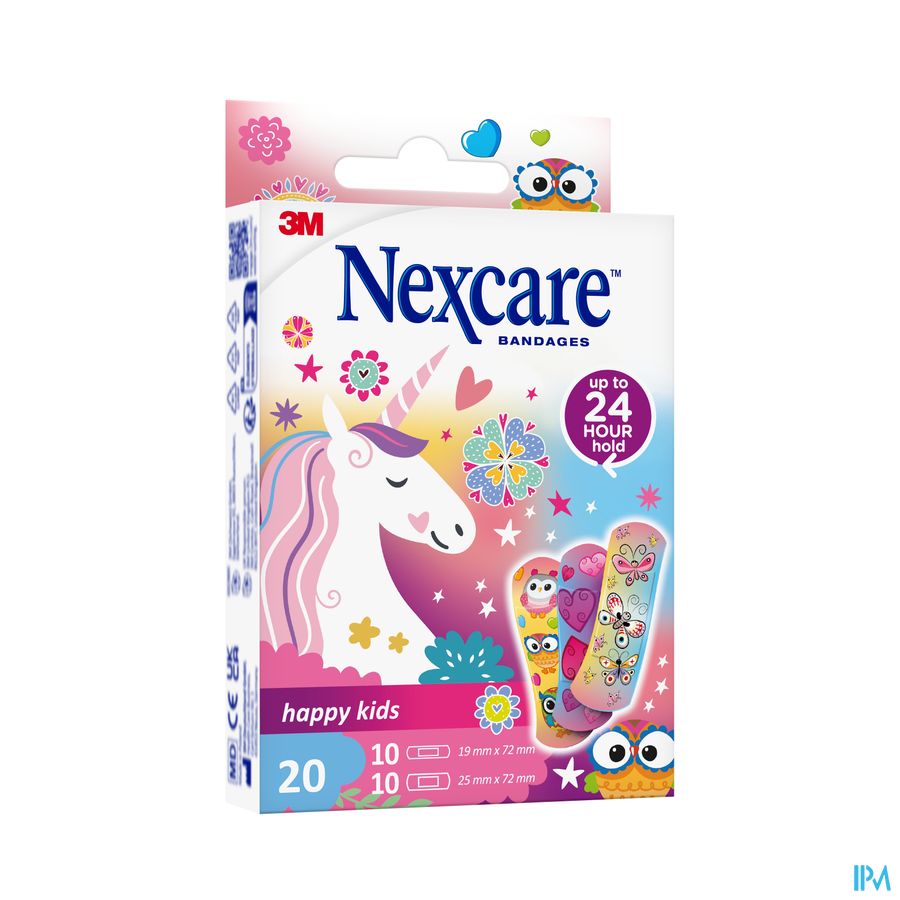 produit NEXCARE PANS HAPPY KIDS MAGIC 2TAILLE 20