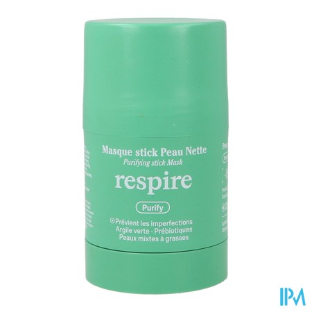 vignette RESPIRE MASQUE PEAU NETTE STICK 50G
