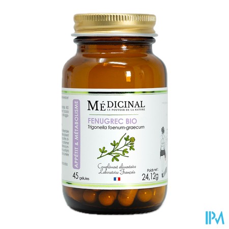 vignette MEDICINAL FENUGREC 45 GEL