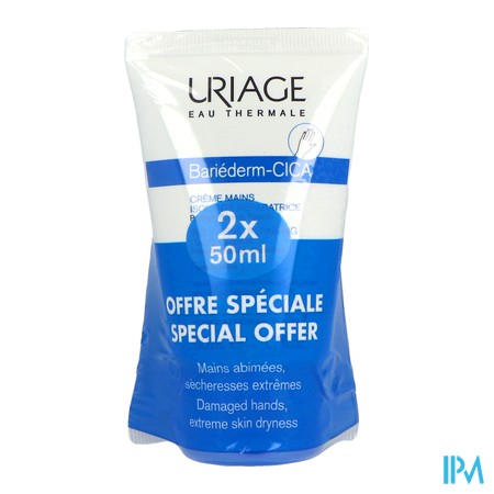 vignette URIAGE BARIEDERM CR MAIN 50MLX2