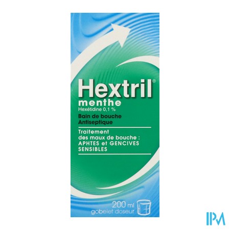 produit HEXTRIL MENTH SOL B BOUCH200ML