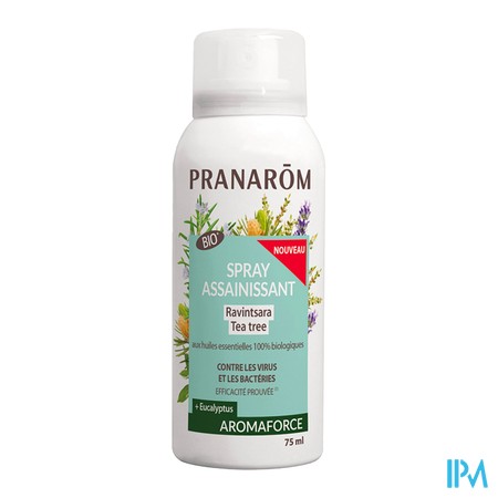 vignette PRANAROM AROMAFORCE SPR RAV/TEA TREE 75ML