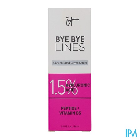 vignette ITCOSM SERUM BYE BYE LINES 30ML