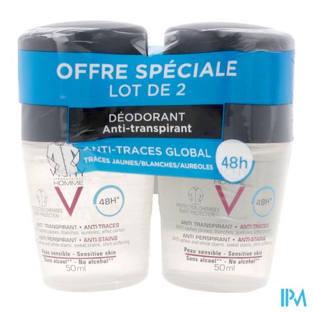 vignette VICHY H DEOD BILLE A/TRACE 50MLX2