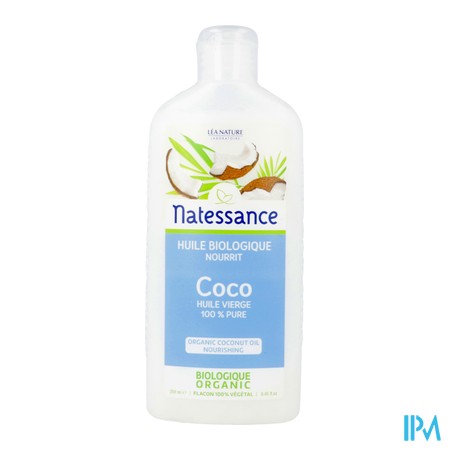 vignette NATESSANCE BIO HUILE COCO 250ML