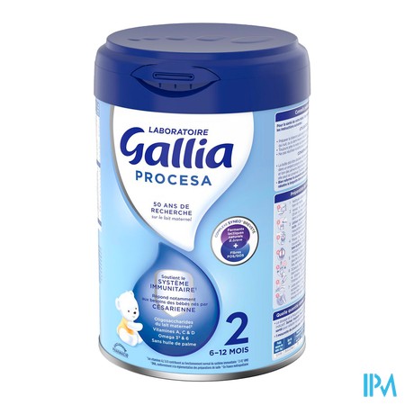 vignette GALLIA PROCESA LAIT 2AGE 800G