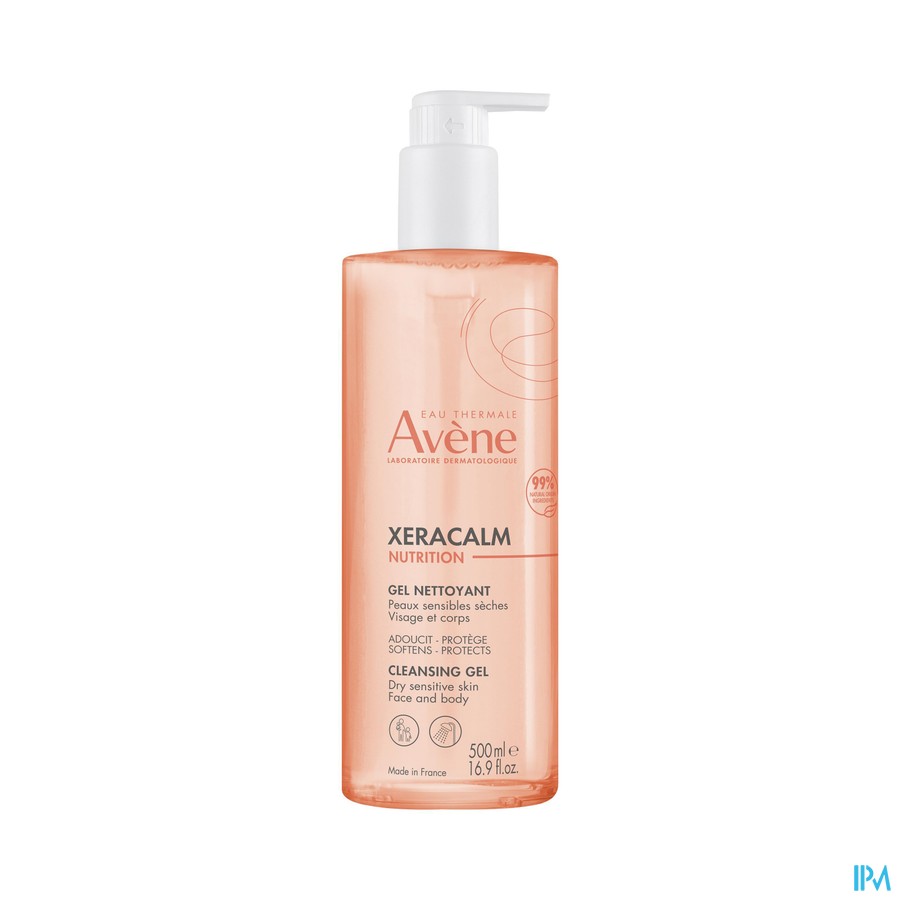 vignette AVENE XERACALM NUTRITION GEL NETT 500ML