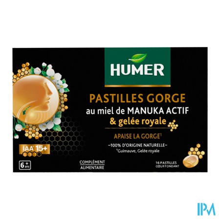 produit HUMER PAST MANUKA 15+ ET GELEE ROYALE
