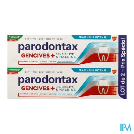 vignette PARODONTAX GENCIVES + SENSIBILIT &amp; HALEIN