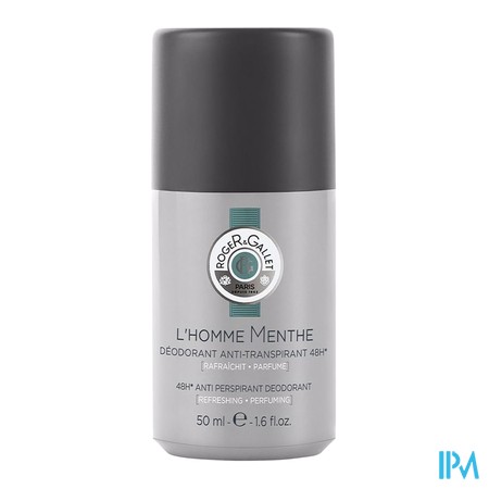 vignette RG HOM DEO MENTHE ROLLON 50ML