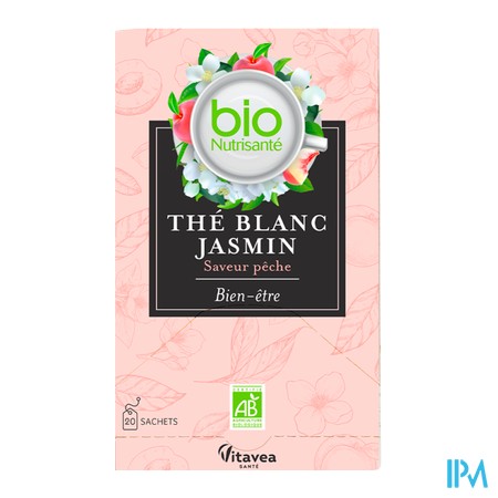 vignette NUTRISANTE THE BLANC PECHE JASMIN SACH20