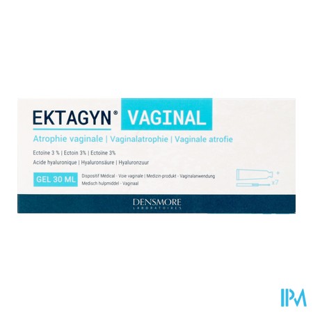 vignette EKTAGYN GEL VAGIN 30ML+CANUL 7
