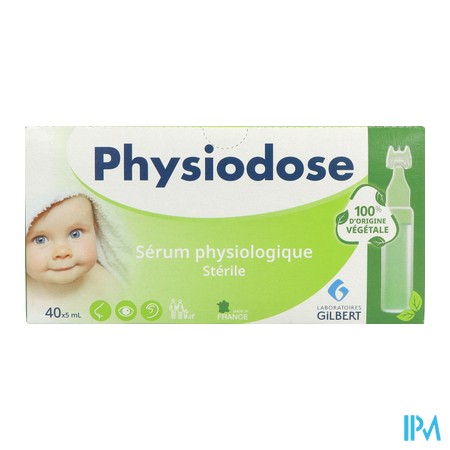 vignette PHYSIODOSE NACL PE VEGETAL 40X5ML