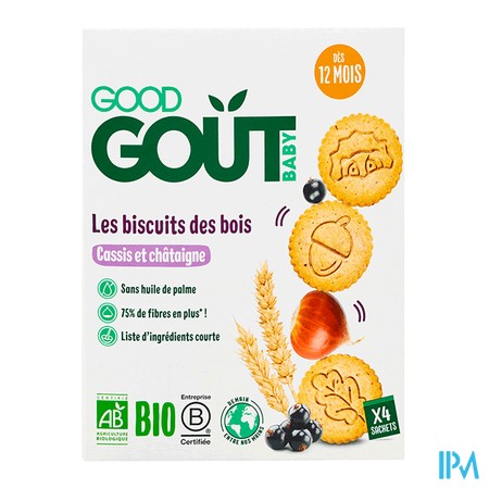 vignette GOOD GOUT BABY-BISCUITS DES BOIS 80G