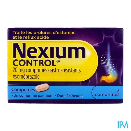 vignette NEXIUM CONTROL 20MG CPR BT  7