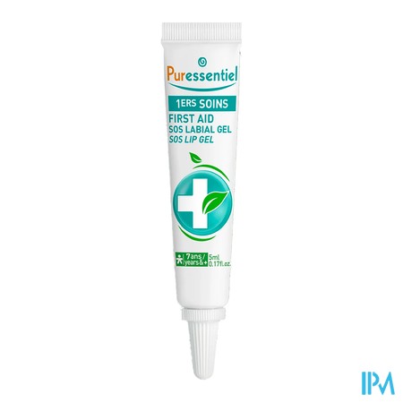 vignette PURESSENTIEL SOS LABIAL GEL REP 10HE 5ML