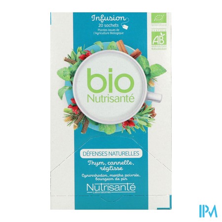 vignette NUTRISANTE BIO DEFENSES NATURELLES 20SACH