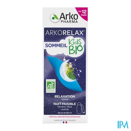vignette ARKORELAX SOMMEIL KIDS BIO 100ML