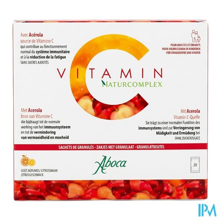 vignette ABOCA NATURCOMPLEX VIT C SACH20