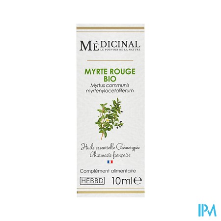 vignette MEDICINAL HE MYRTE ROUGE MAROC 10MLAB