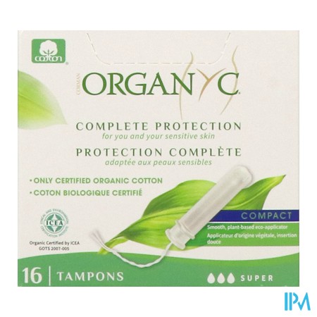 vignette ORGANYC TAMPON APPLIC BIO SUPER 16