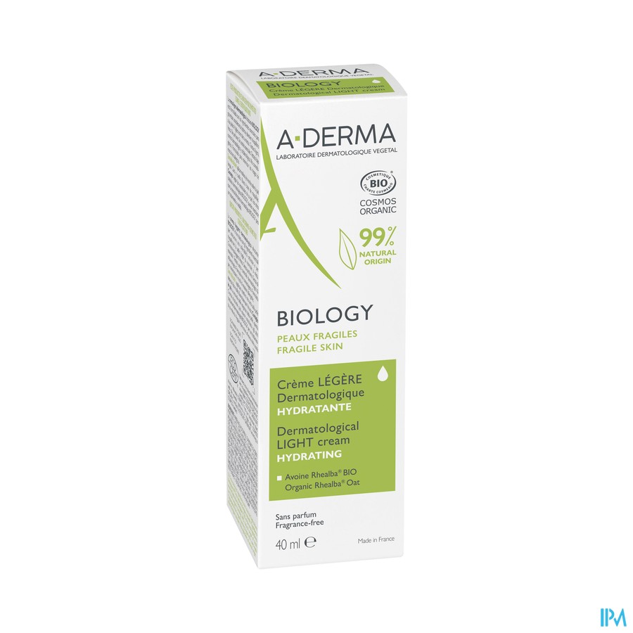 vignette A-DERMA BIOLOGY CR LEG DERMA 40ML