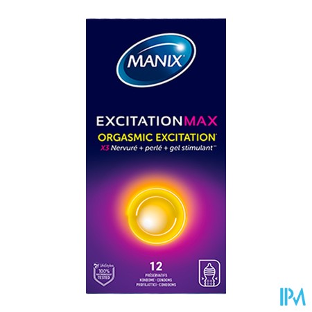 produit MANIX EXCITATION MAX 12