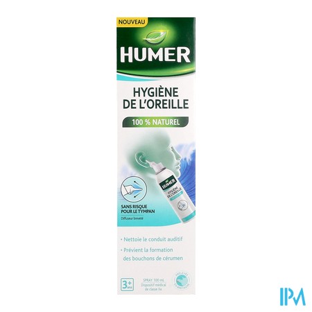 vignette HUMER HYGIENE DE L'OREILLE 100ML