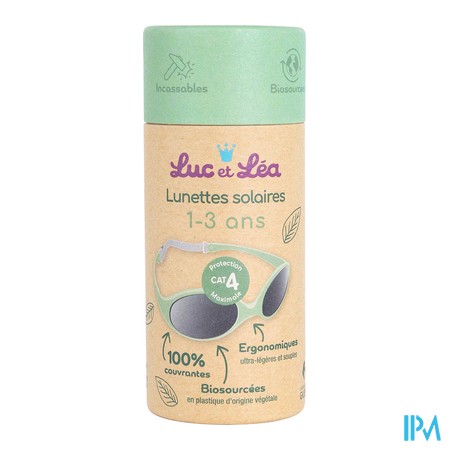 produit LUC&LEA LUNETTES SOL BIOSOURCE 1/3A VERT