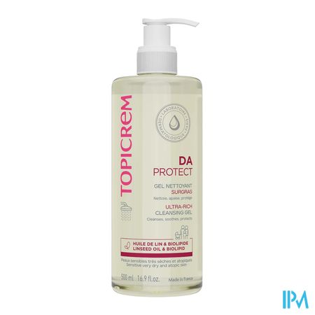 vignette TOPICREM DA PROT GEL NETT SUR500ML
