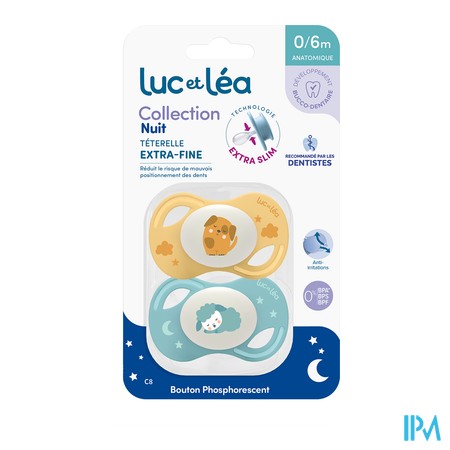 vignette LUC&amp;LEA DUO SUCET COLLECTION NUIT 0-6M C8