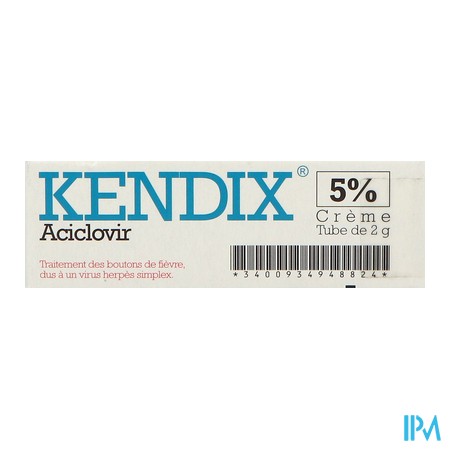 produit KENDIX 5% CR TB2G
