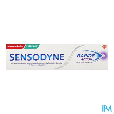 vignette SENSODYNE DENT ACTION RAPIDE 75ML