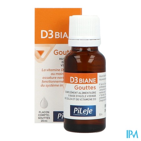 vignette PILEJE D3 BIANE GOUTTE 20ML