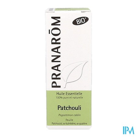 vignette PRANAROM HE BIO PATCHOULI FEUILLE 10 ML