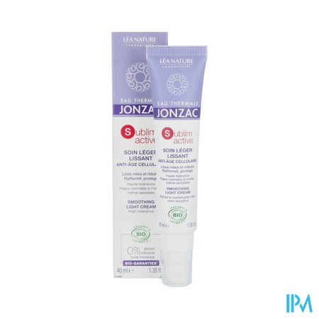vignette JONZAC SUBLIMACTIVE SOIN LEGER40ML