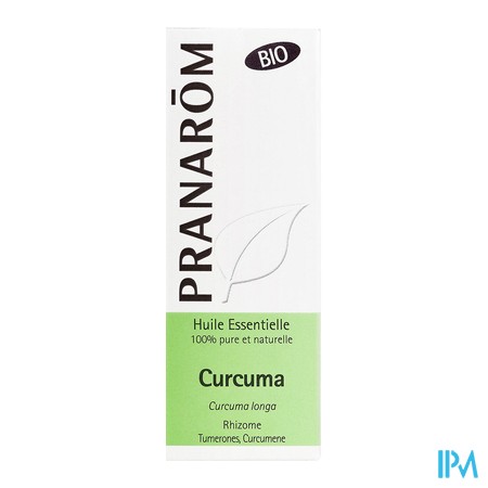 vignette PRANAROM HE CURCUMA RHIZOME BIO 10ML