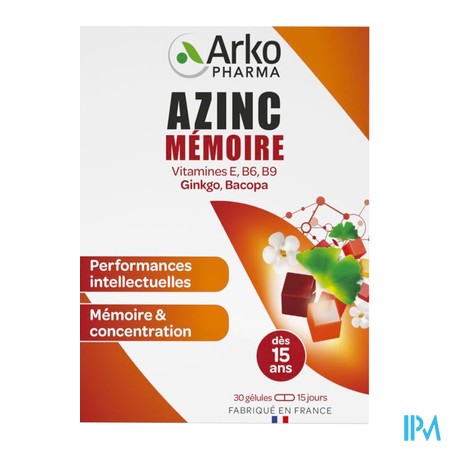 produit AZINC MEMOIRE GELU30